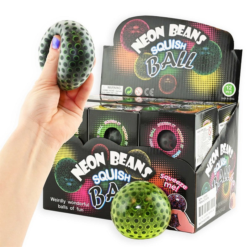 Kläm boll med bönor 6cm