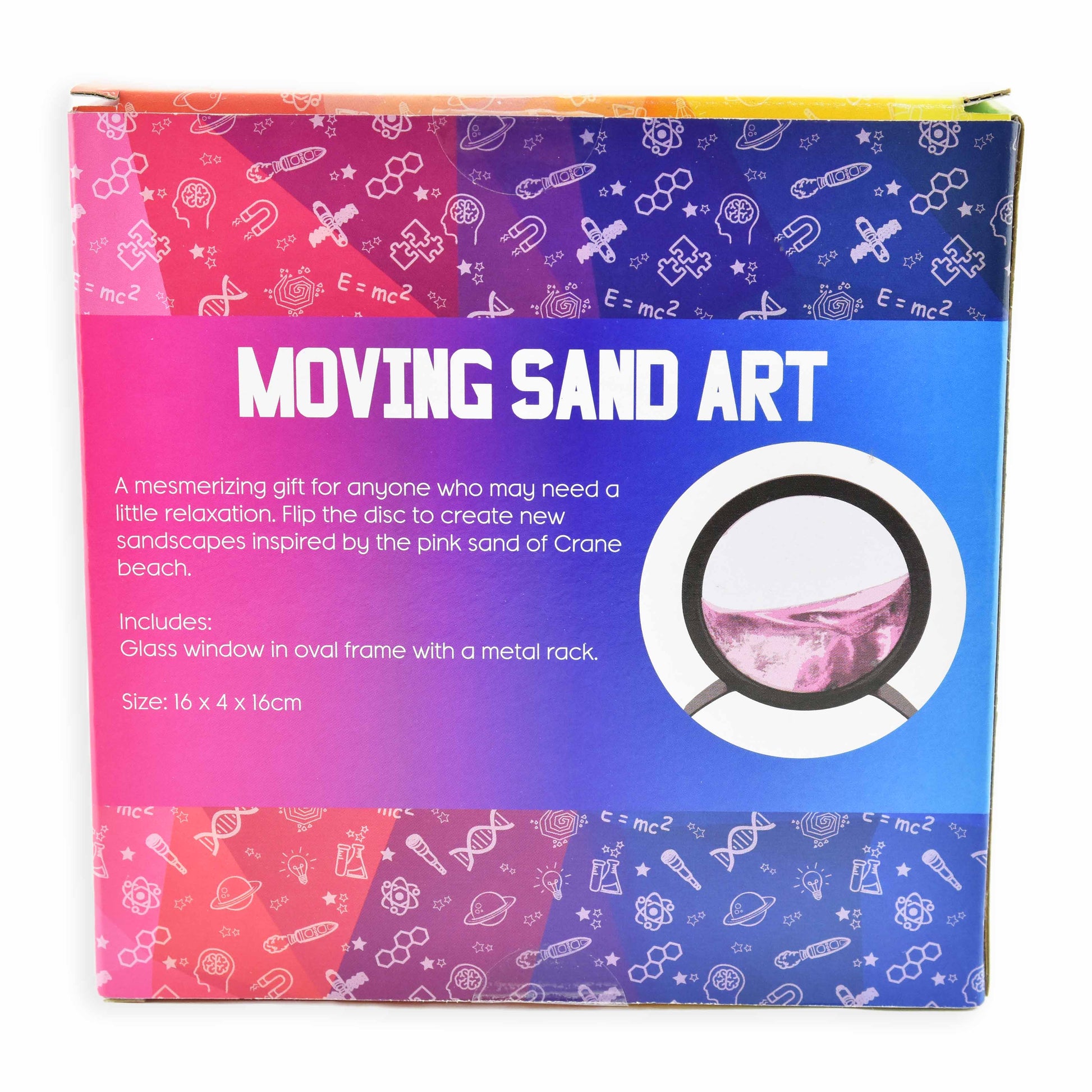 Rörlig sandkonst strand 15cm