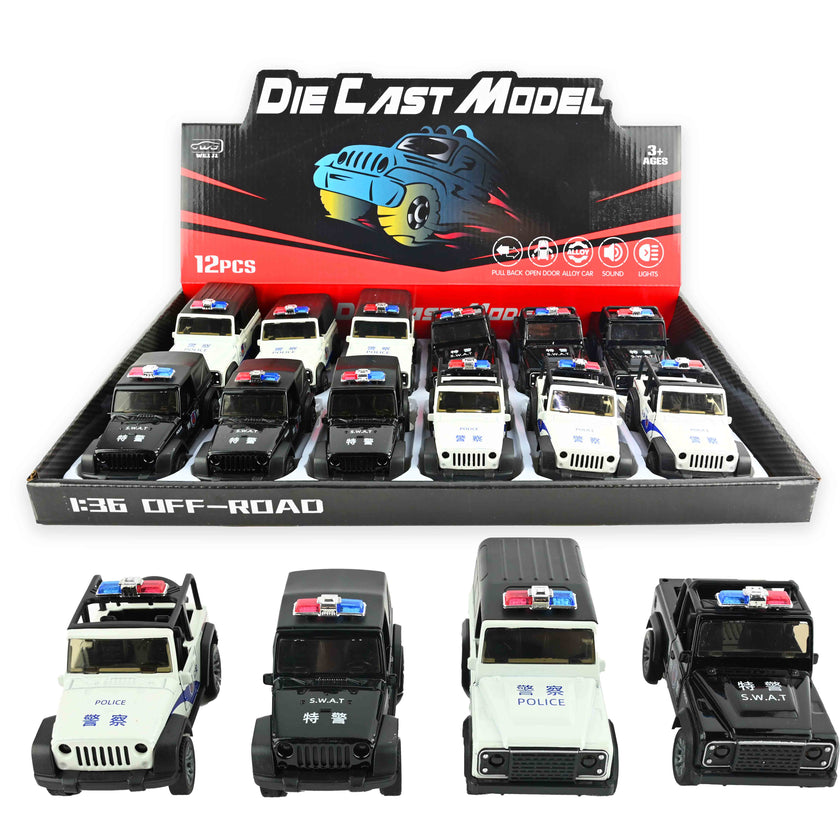 Polis terrängbil pb 11cm