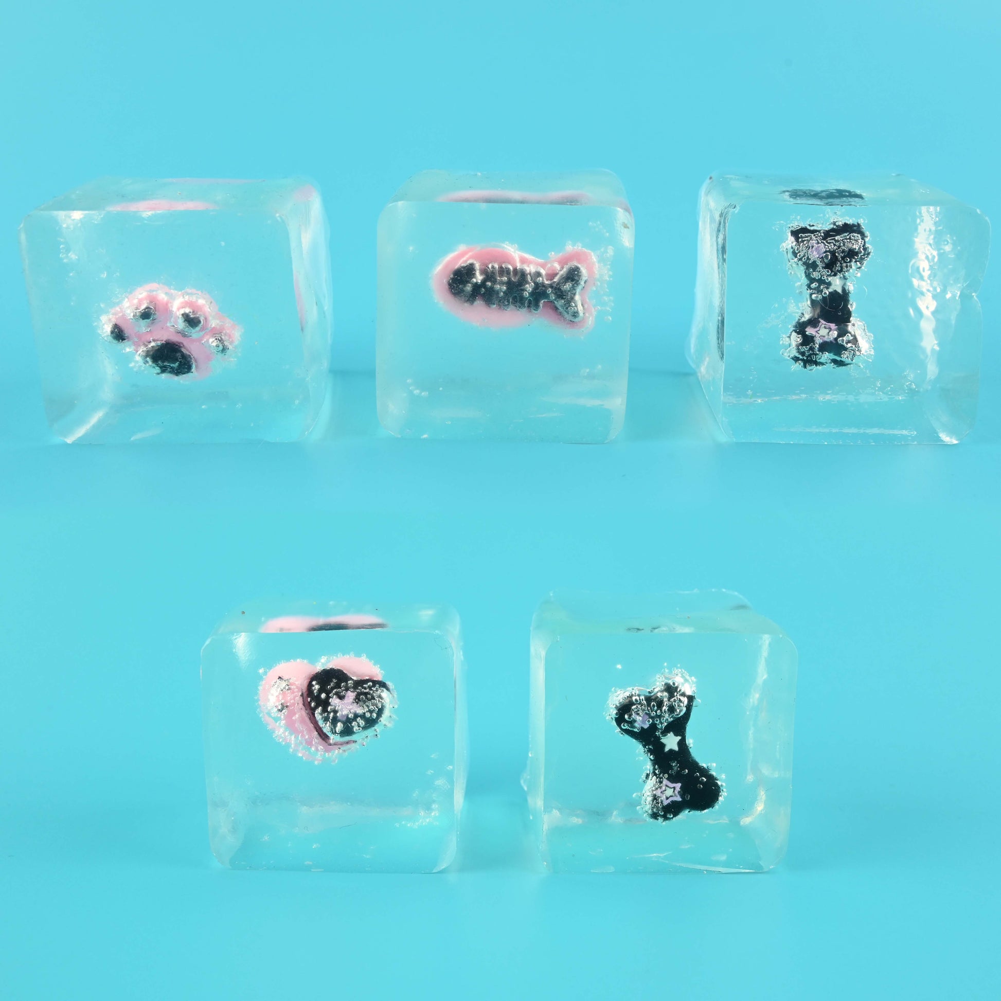 Squeeze ice cube cat paw 50g