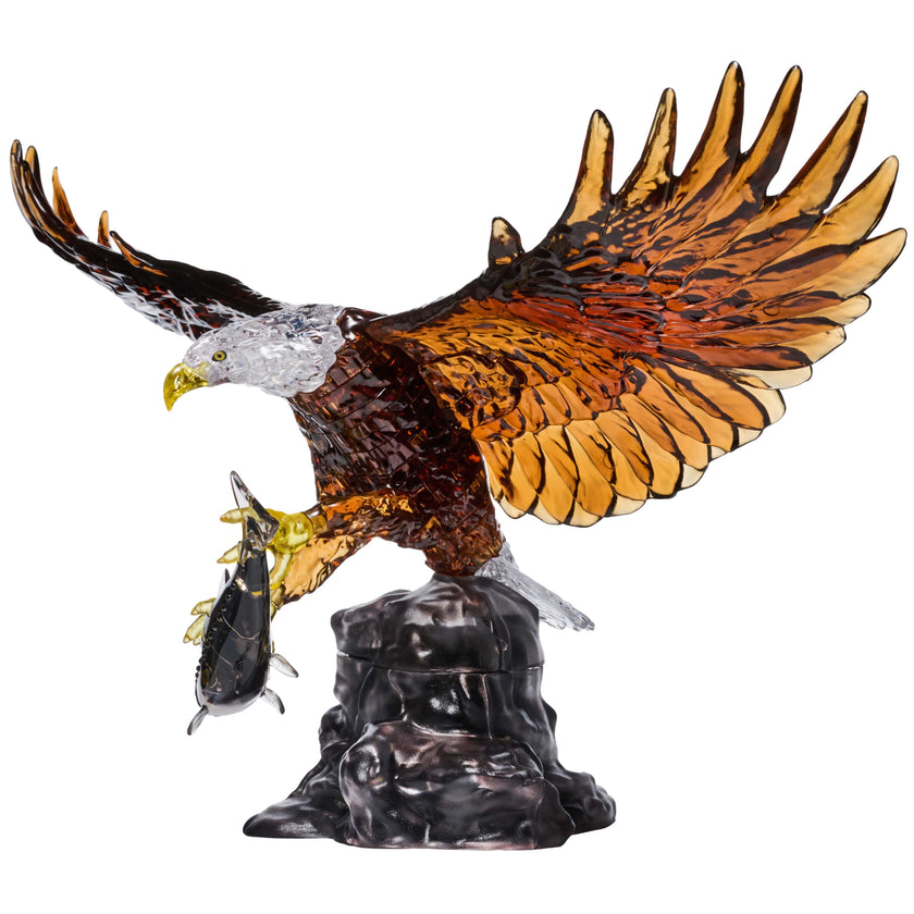 Crystal Puzzle Brown Eagle 63 delar