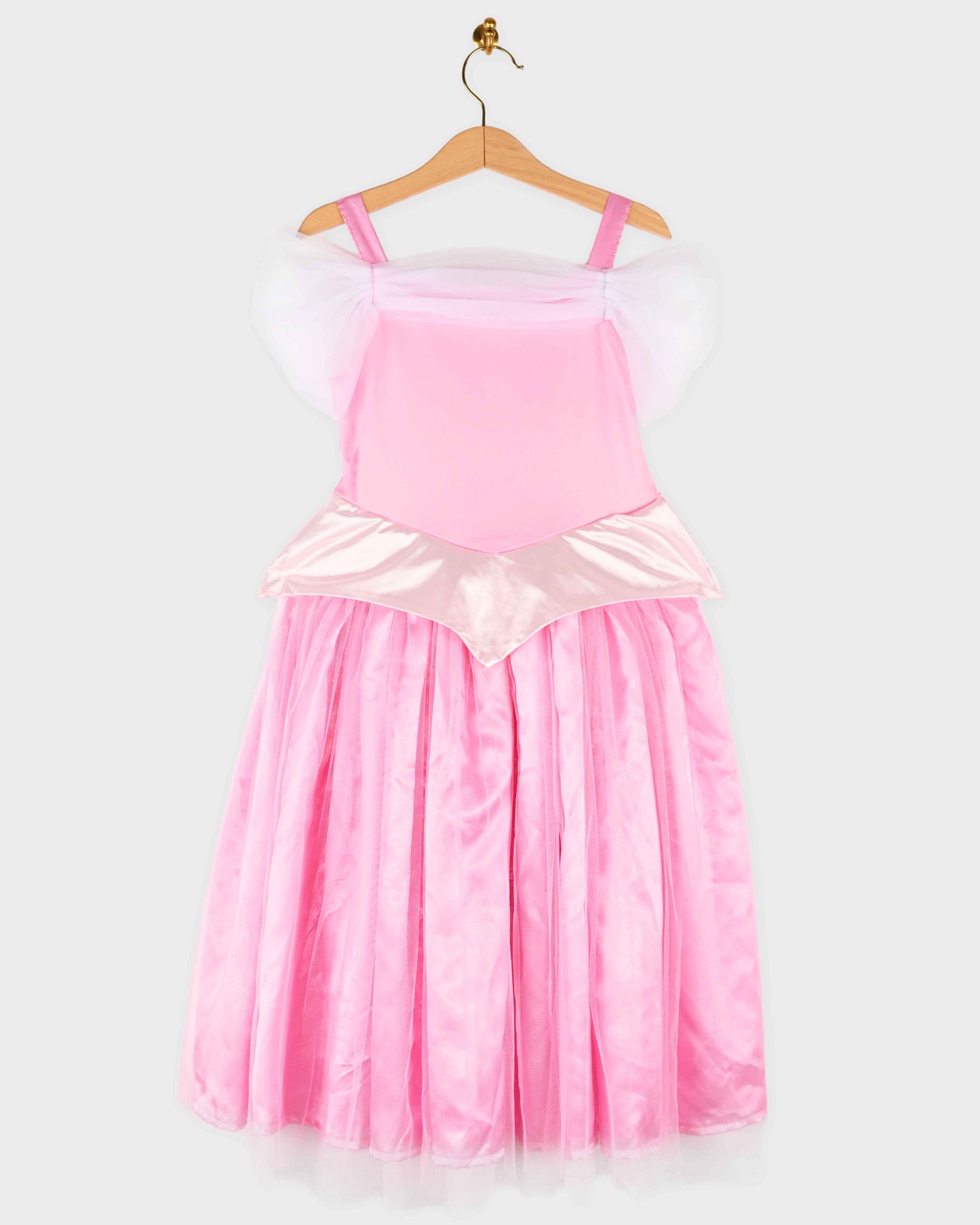 Rosa prinsessklänning set 98-104 cl 2-4 år