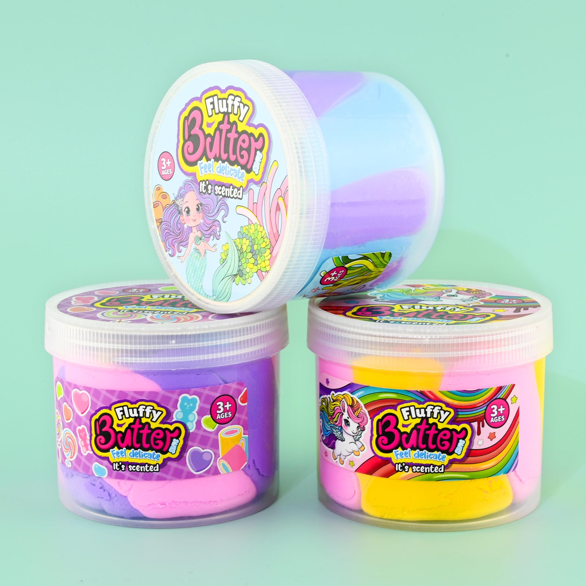 Slim Fluffy butter set 3-pack