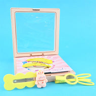 Hårklämmeaccessoar-set 4 st