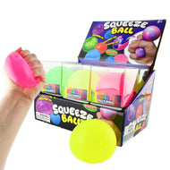 Kläm sockerboll neon 6,5cm