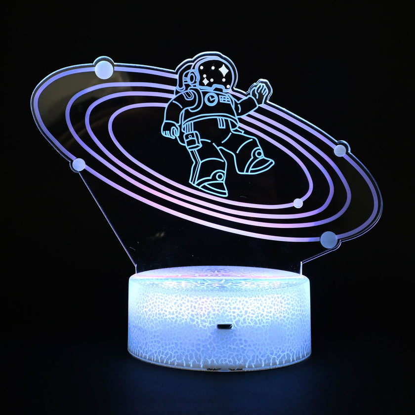 Lampa led rymden 3d 20cm