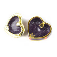Skattlåda i hjärtform 4x3,8x2,8cm