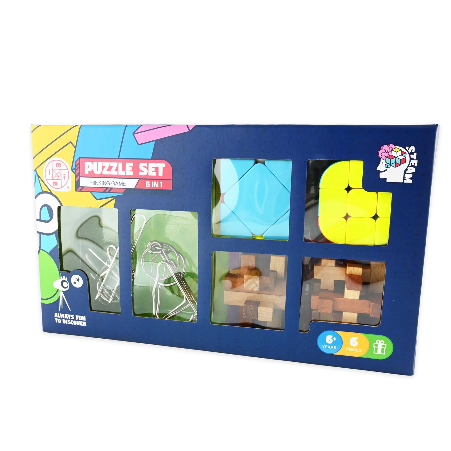 Pusseluppsättning 6in1