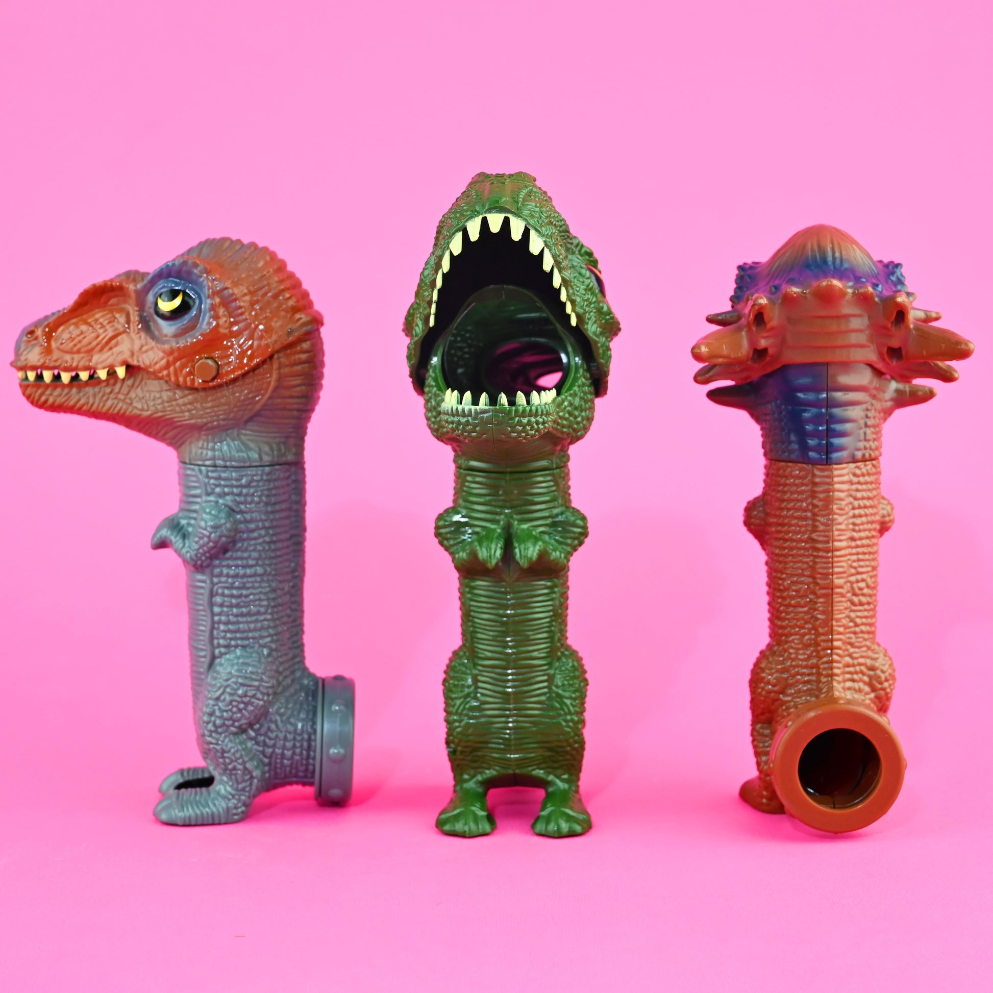 Monokulär dinosaurie 17cm