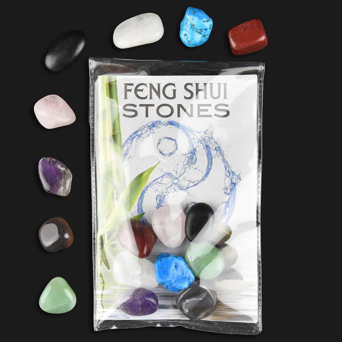 Feng shui-stenar 2cm