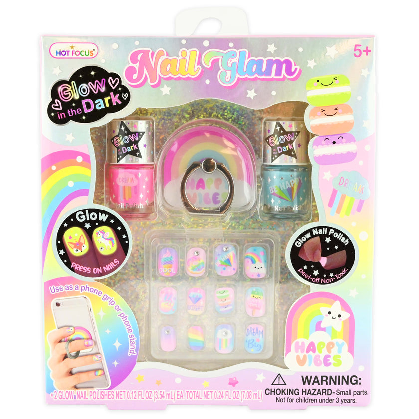 Spik kit med lack och pressnaglar 1-4,5cm 15bitar