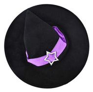 Hatt för häxor svart/lila 40cm
