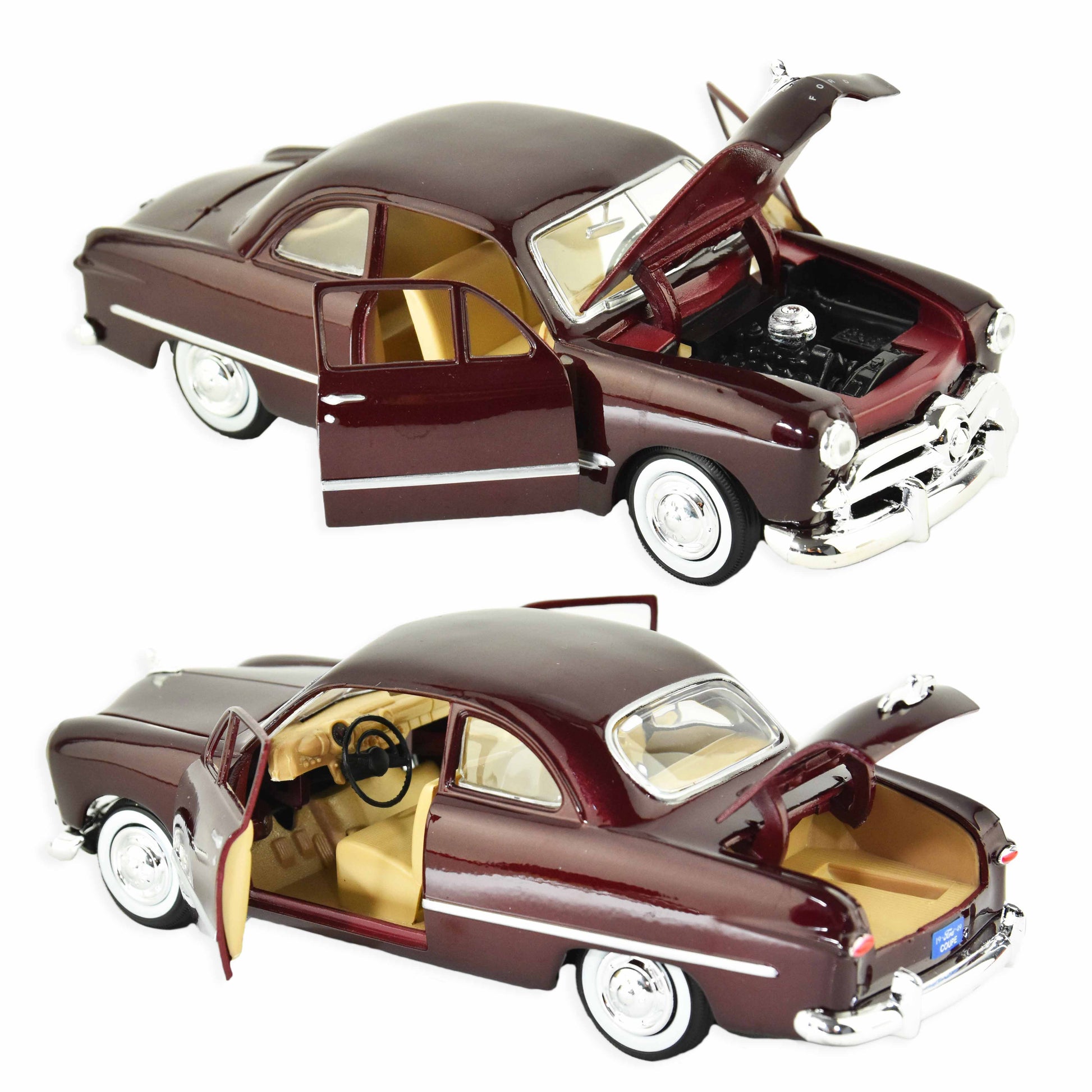 Ford coupé (1949) 1:24 19cm
