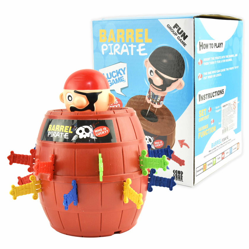 Spel tunna pirat 18cm