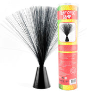Fiberoptisk flerfärgad lampa b/o 34cm