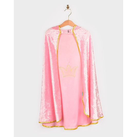 CAPE PINK W. GOLD CROWN 98-128 CL 3-8 YEARS