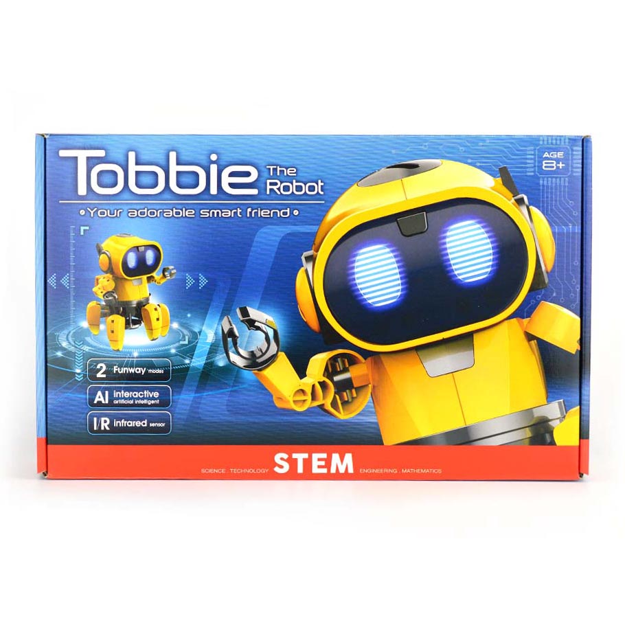 Tobbie roboten 107 delar 37cm