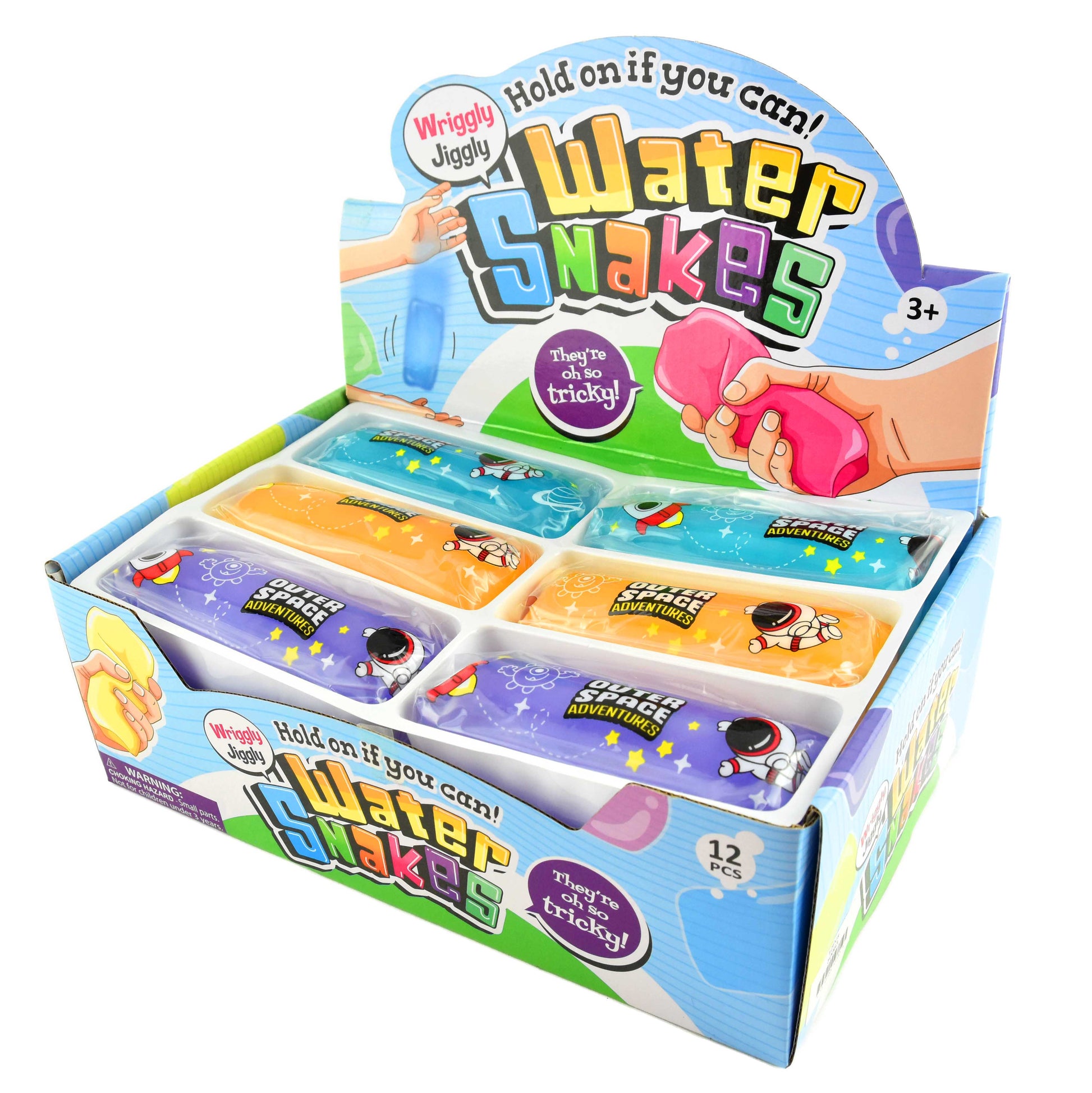 Vattenorm rymden lyser i mörker 13cm