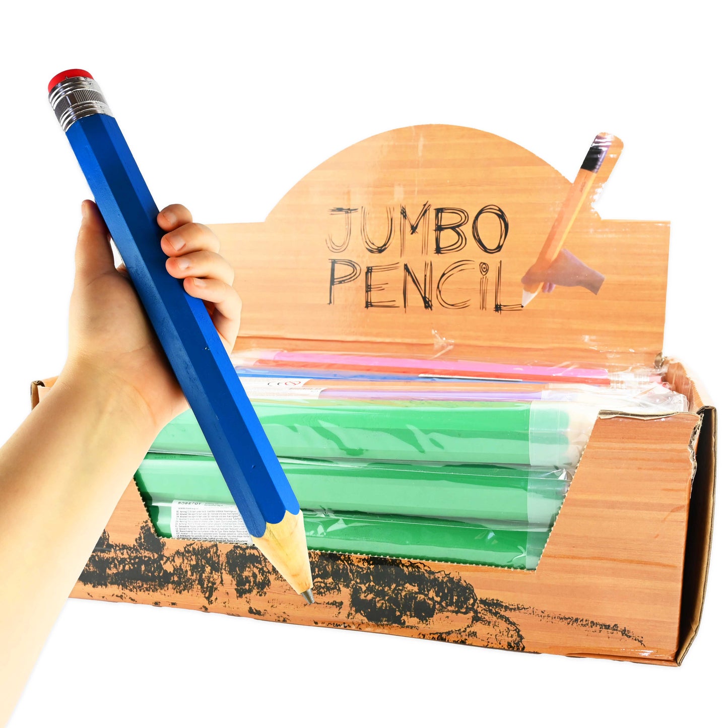 Blyertspenna jumbo 34cm