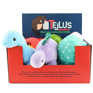 Återvunnen plush reversibel dinosaurie 21-25cm