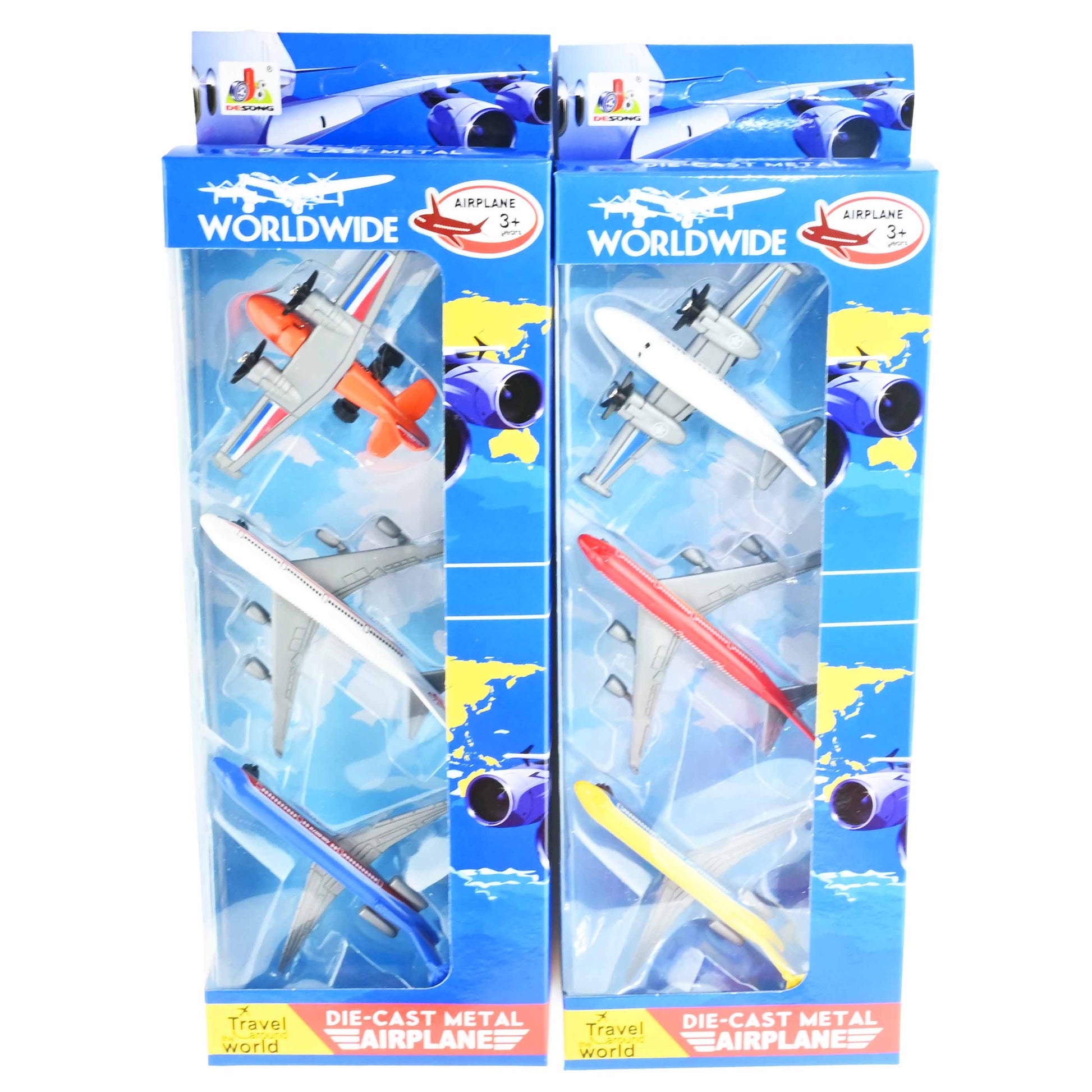 Flygplanssats 3 delar 8-10cm