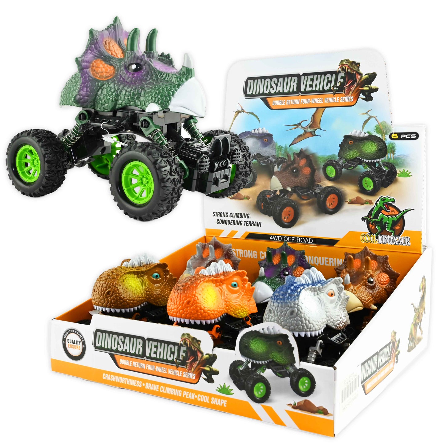 Bil dinosaurie pb 17cm