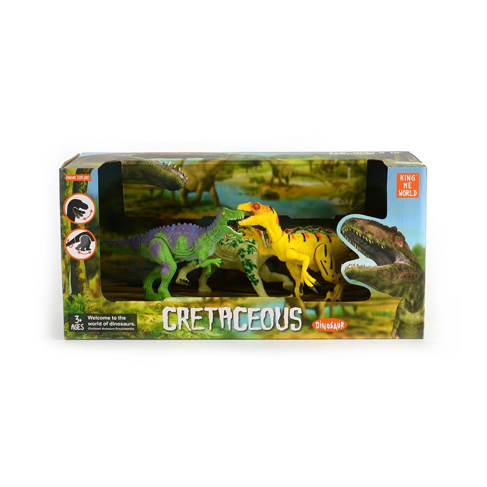 Dinosauriefamilj-set 3 delar 14-19cm