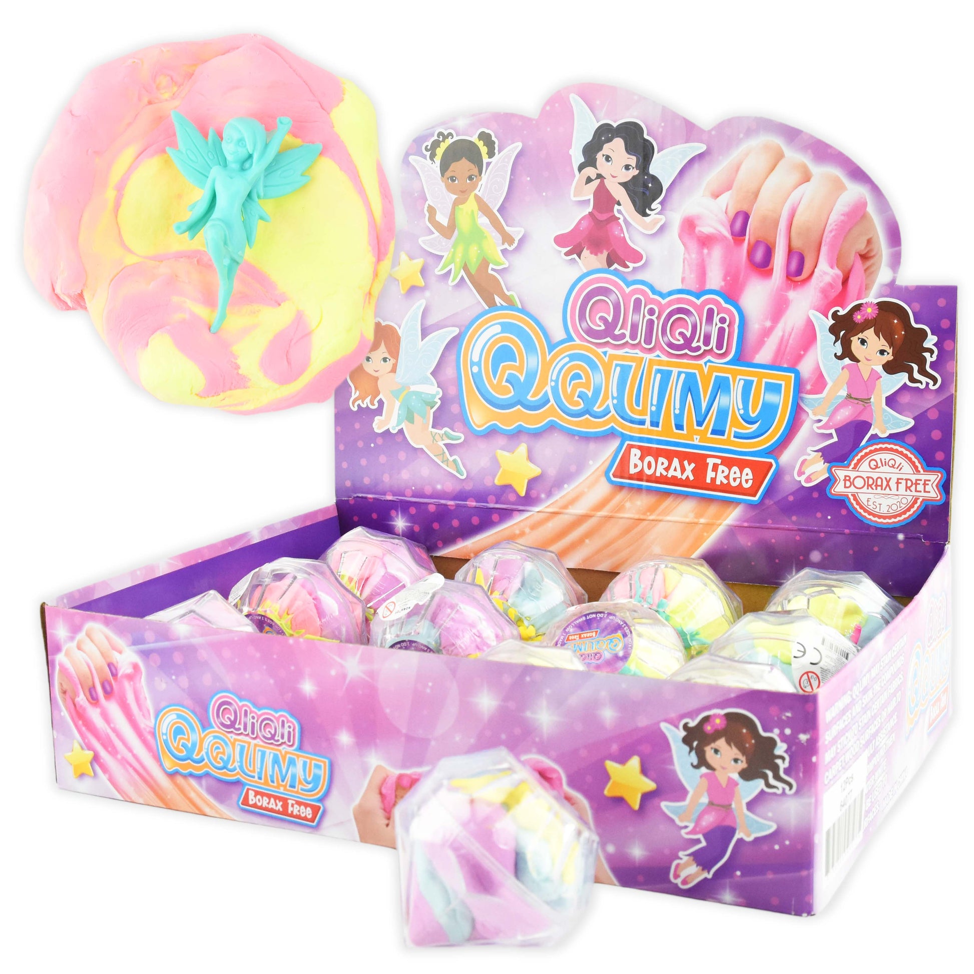 Kladdiga fluffiga feer 30g 7,5cm