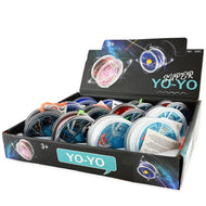 Metall yoyo med ljus 6cm