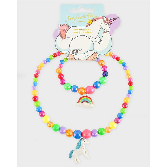 NECKLACE &amp; BRACELET SET 2pcs 7-20cm