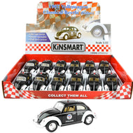 Volkswagen polisbil 1967 13cm 1:32