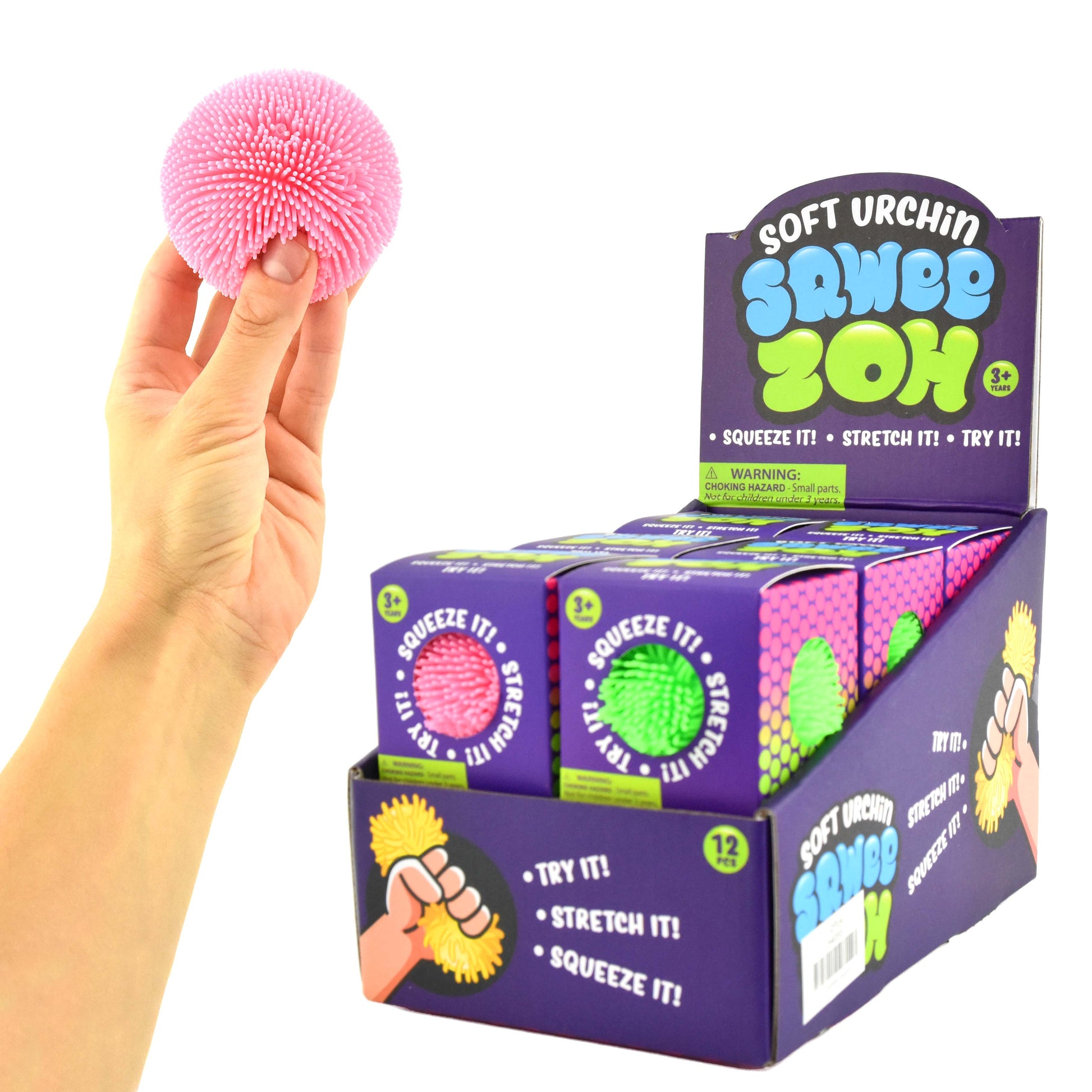 Kläm boll mjuk sjöborre 7cm