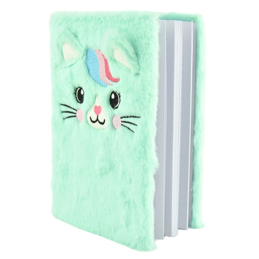 Fluffigt kattanteckningsblock A5