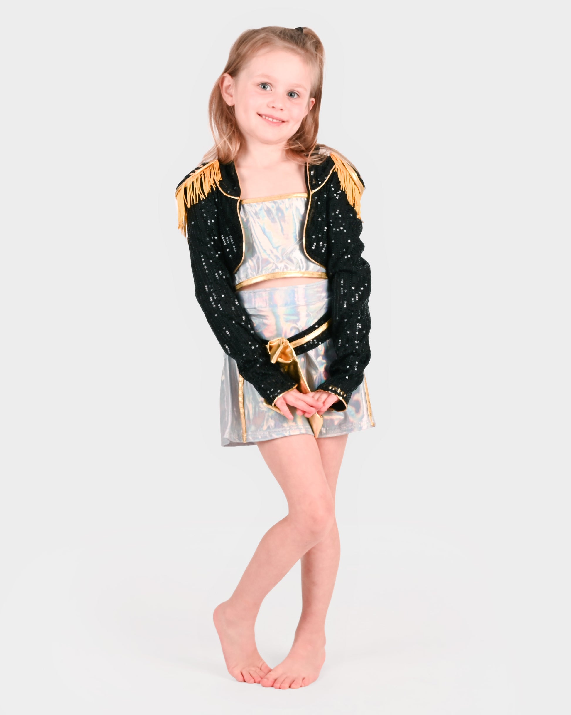 K-pop jacka svart set