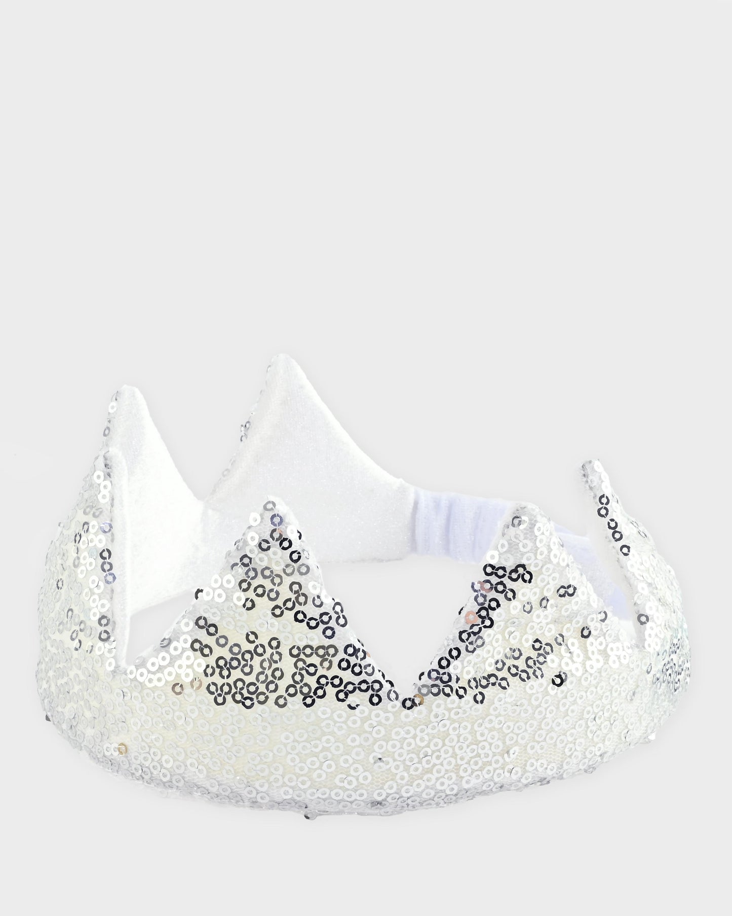 Krona silver sequin justerbar 26cm