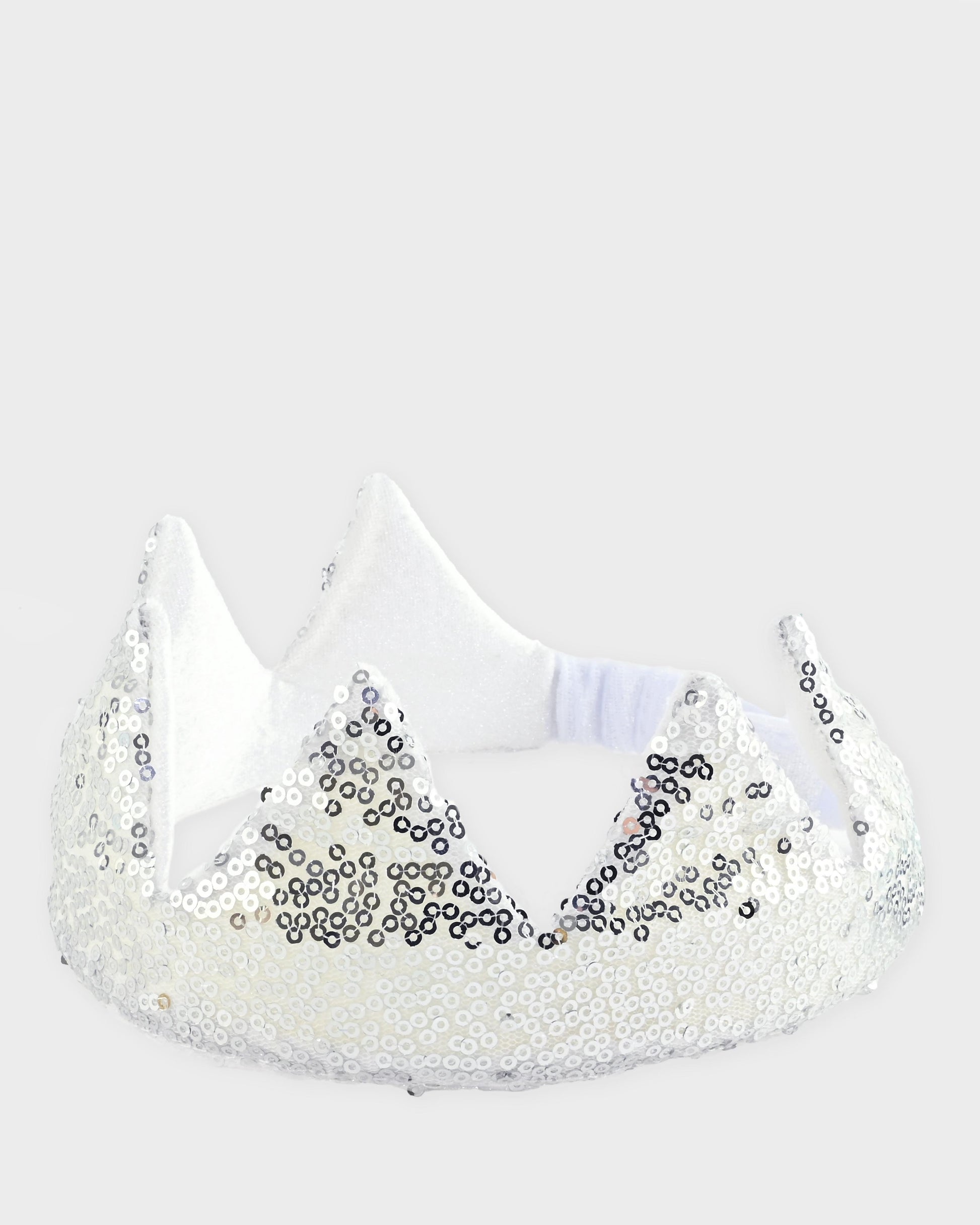 Krona silver sequin justerbar 26cm