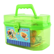 Hantverkslåda grön 22cm 200bitar
