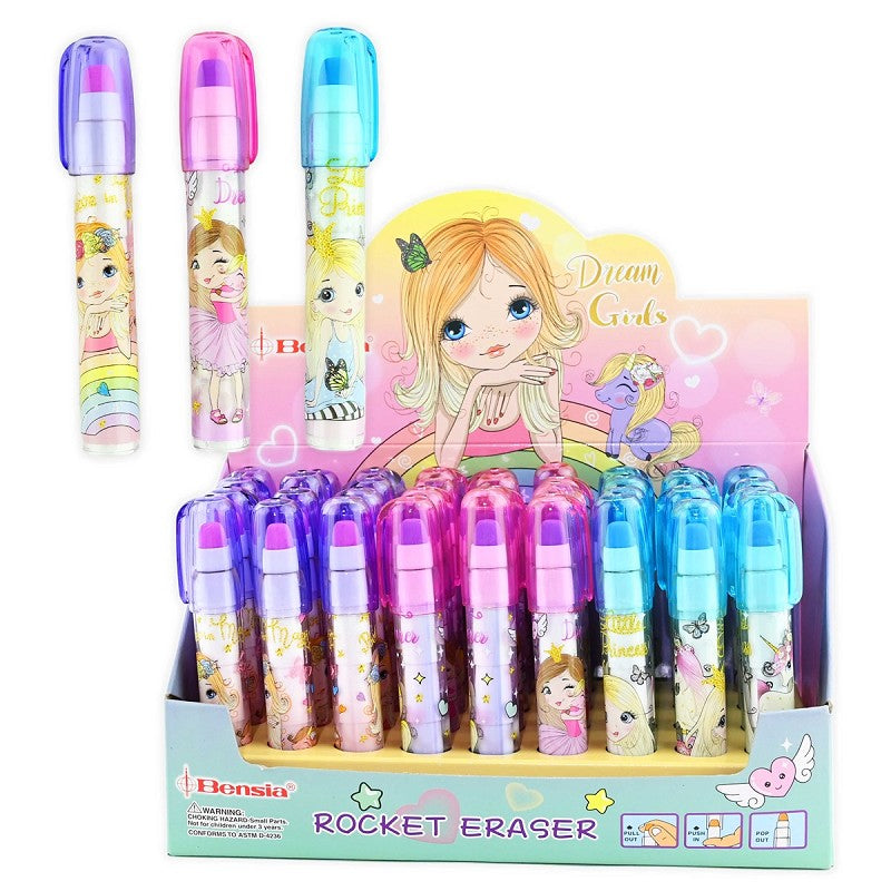 Prinsessrakettsuddgummi 13cm