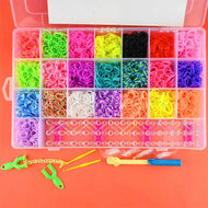 Gör-det-själv loomband 5600st 35cm