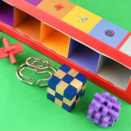 Hjärnknäckande pusselset 5in1 5cm
