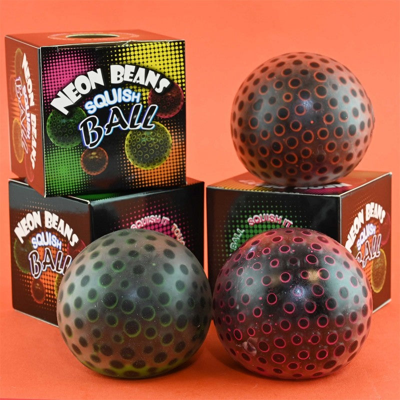Kläm boll med bönor 6cm