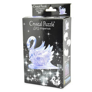 3D Crystal Puzzle Pussel svan 44 bitar