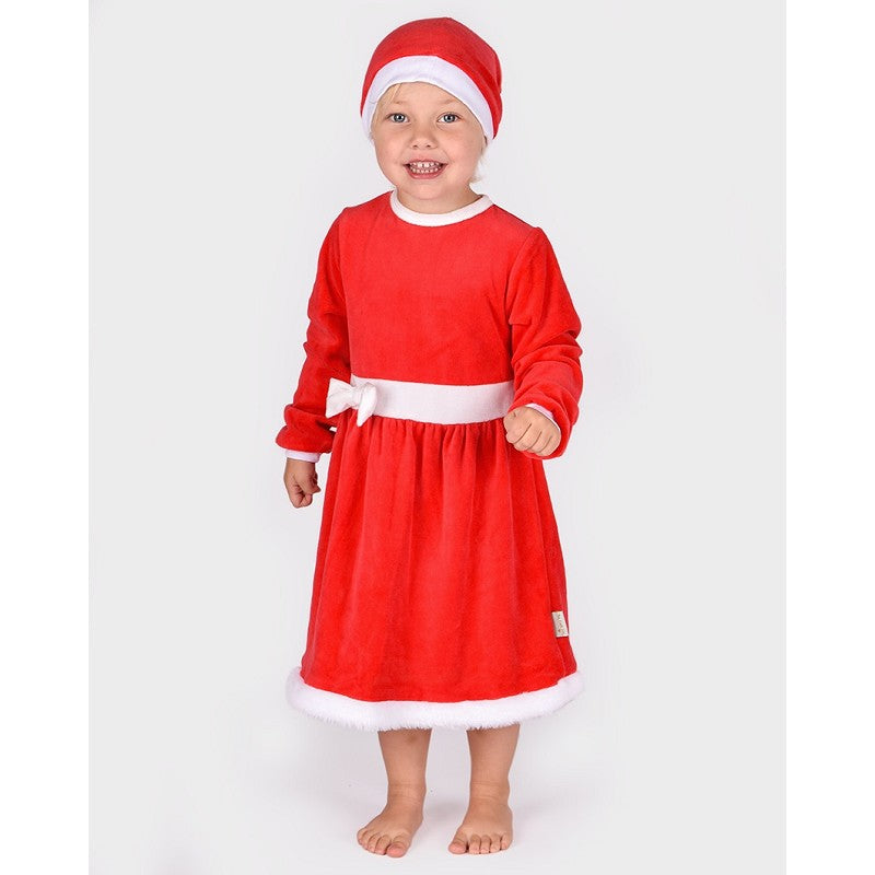 SANTA DRESS 2pcs 134-140 CL 9-14 YEARS