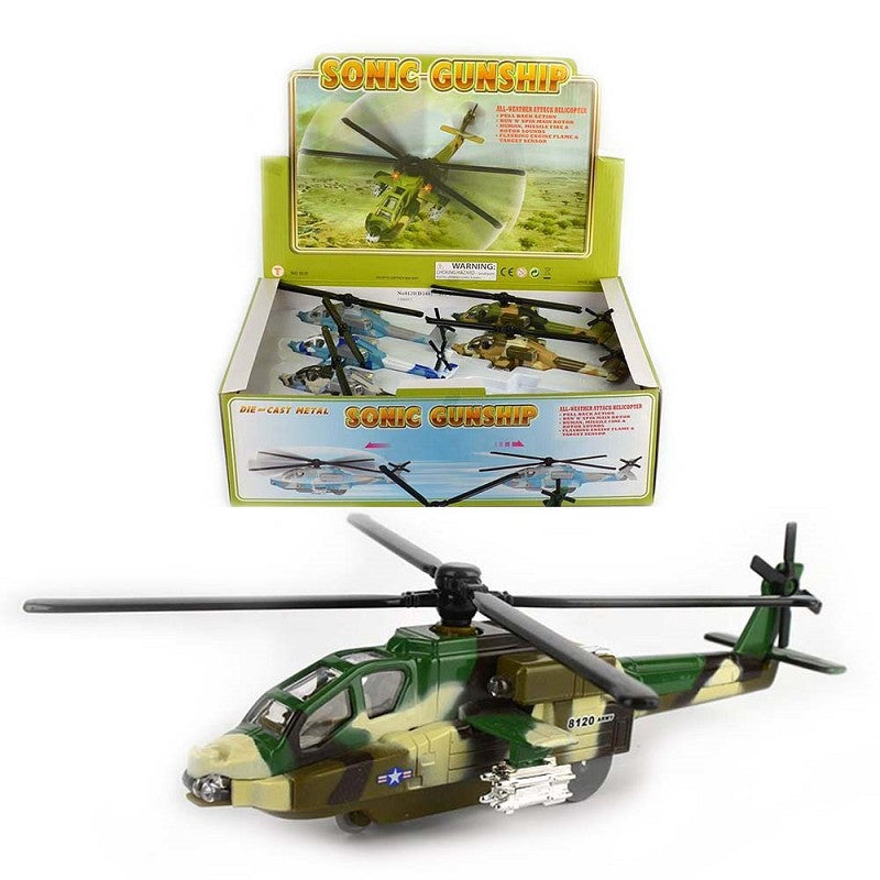 Helikopter med ljus och ljud b/o pb 19cm