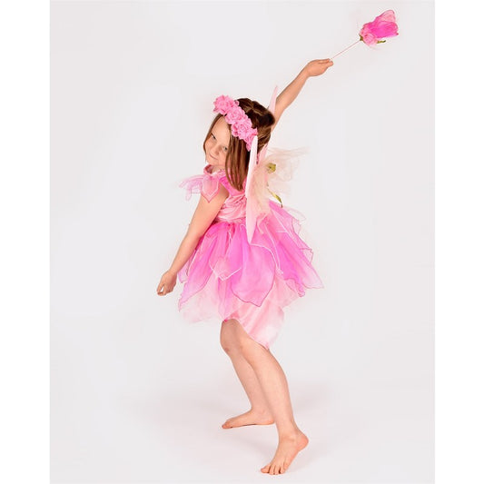 FAIRY DRESS+WINGS+DIADEM+WAND 98-104  CL 2-4 YEARS