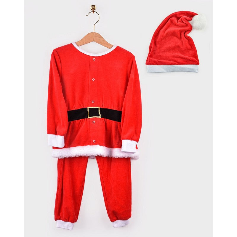 Jultomtedräkt 3 delar 110-116 CL 4-6 år