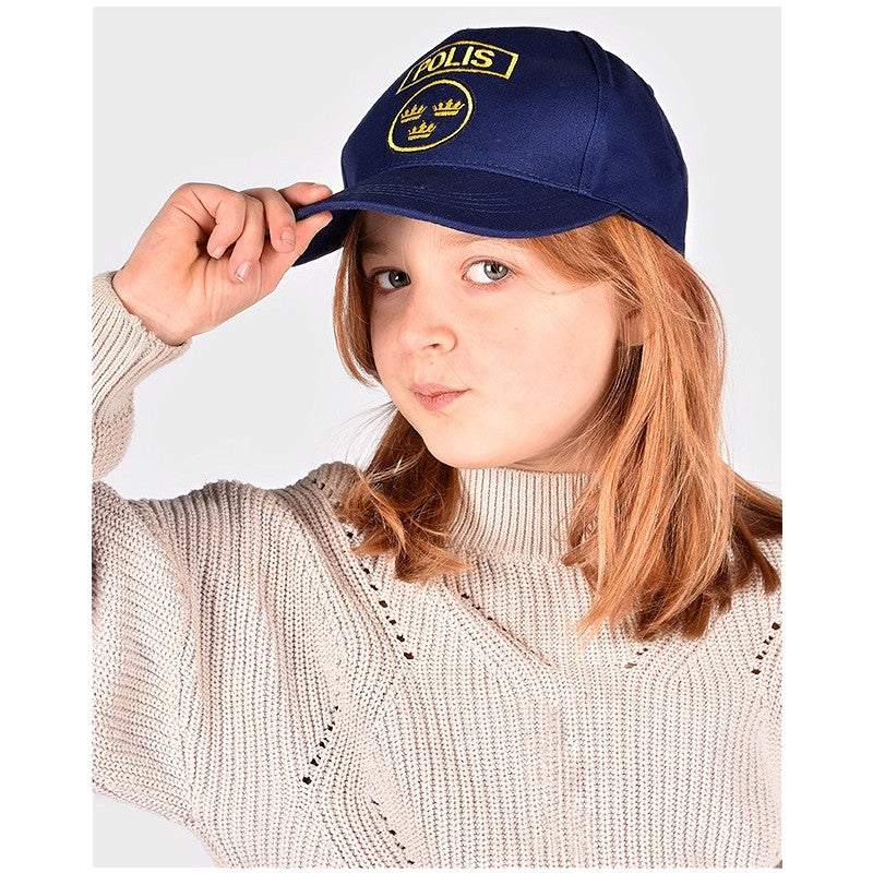 POLICE CAP 100% COTTON adj
