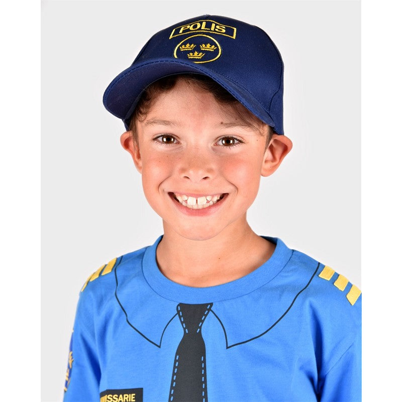 POLICE CAP 100% COTTON adj