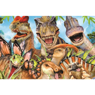 3D dinosaurie-selfiepussel 63 bitar 46x31cm