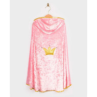 CAPE PINK W. GOLD CROWN 98-128 CL 3-8 YEARS